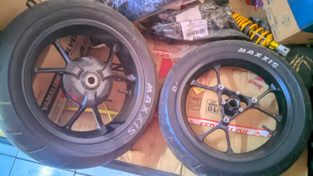 Velg ori aerox masih mulus