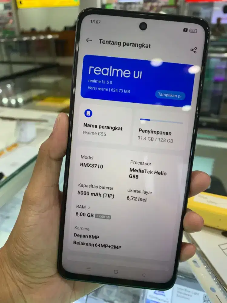 Realme C55 6/128GB Bekas