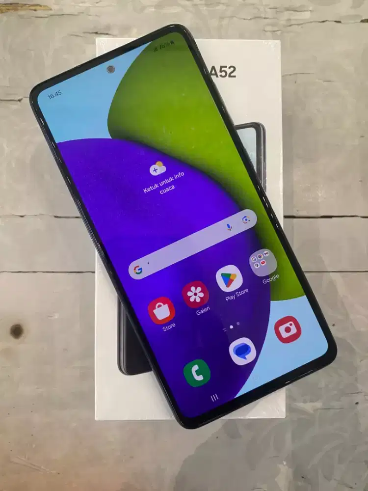 Samsung a52 lengkap