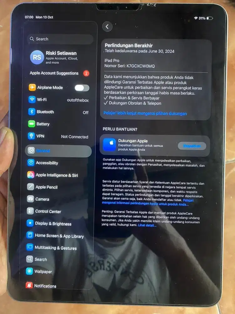 ipad pro m2 128gb wifi only