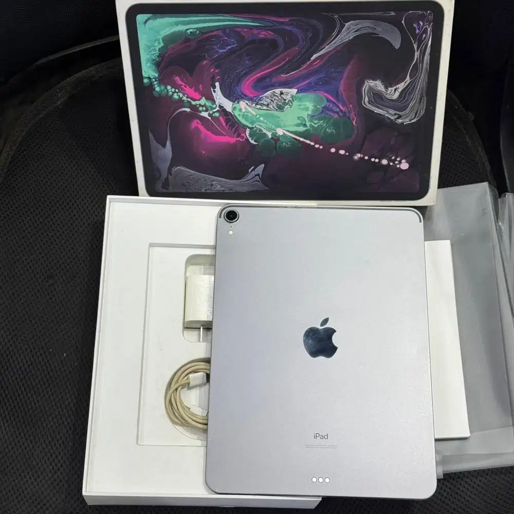 ipad pro 2018 64gb wifi fullset no minus bergaransi