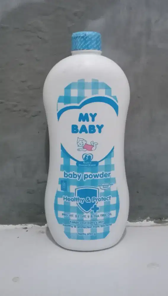 Bedak mybaby biru 450gr