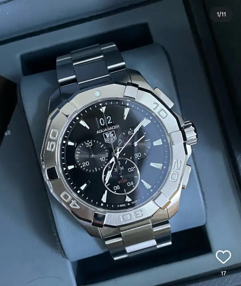 ORIGINAL jam tangan TAG Heuer aquaracer chronograph date