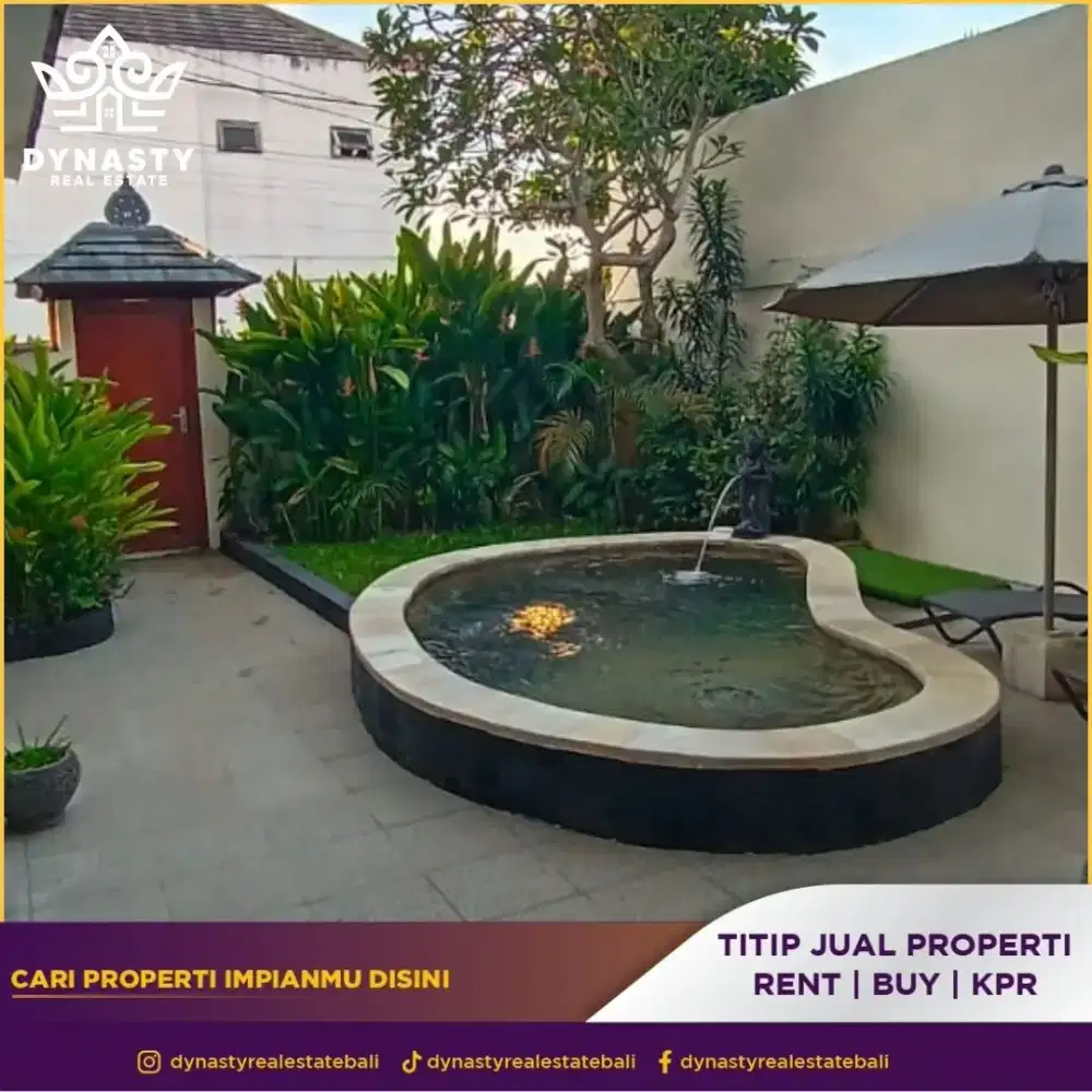 Sewa bulanan villa view ocean di jimbaran