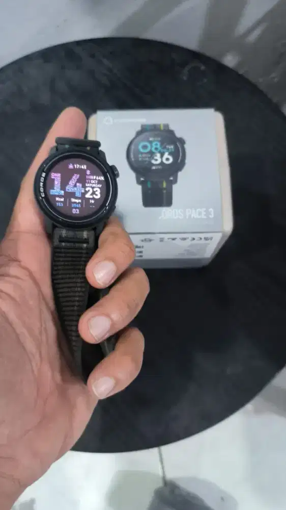 COROS PACE 3 GPS sport watch Premium Lightweight Nyon/Silicone Band