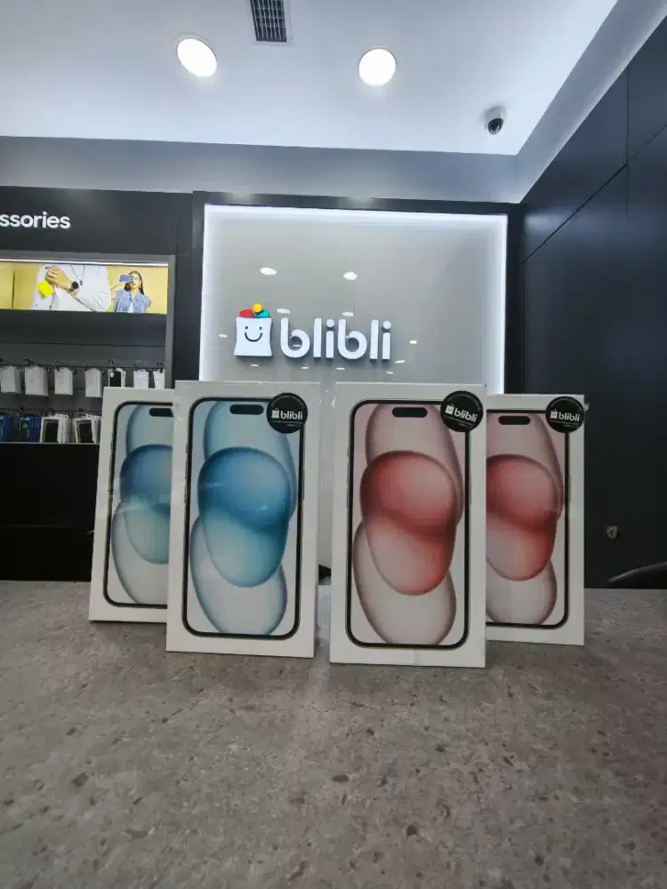 Kredit Iphone 15 Pink dan Blue