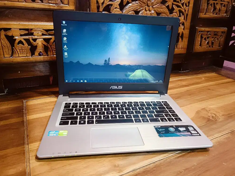 Laptop Asus A46 Slim Core i5 Ram 8Gb Normal Dual VGA
