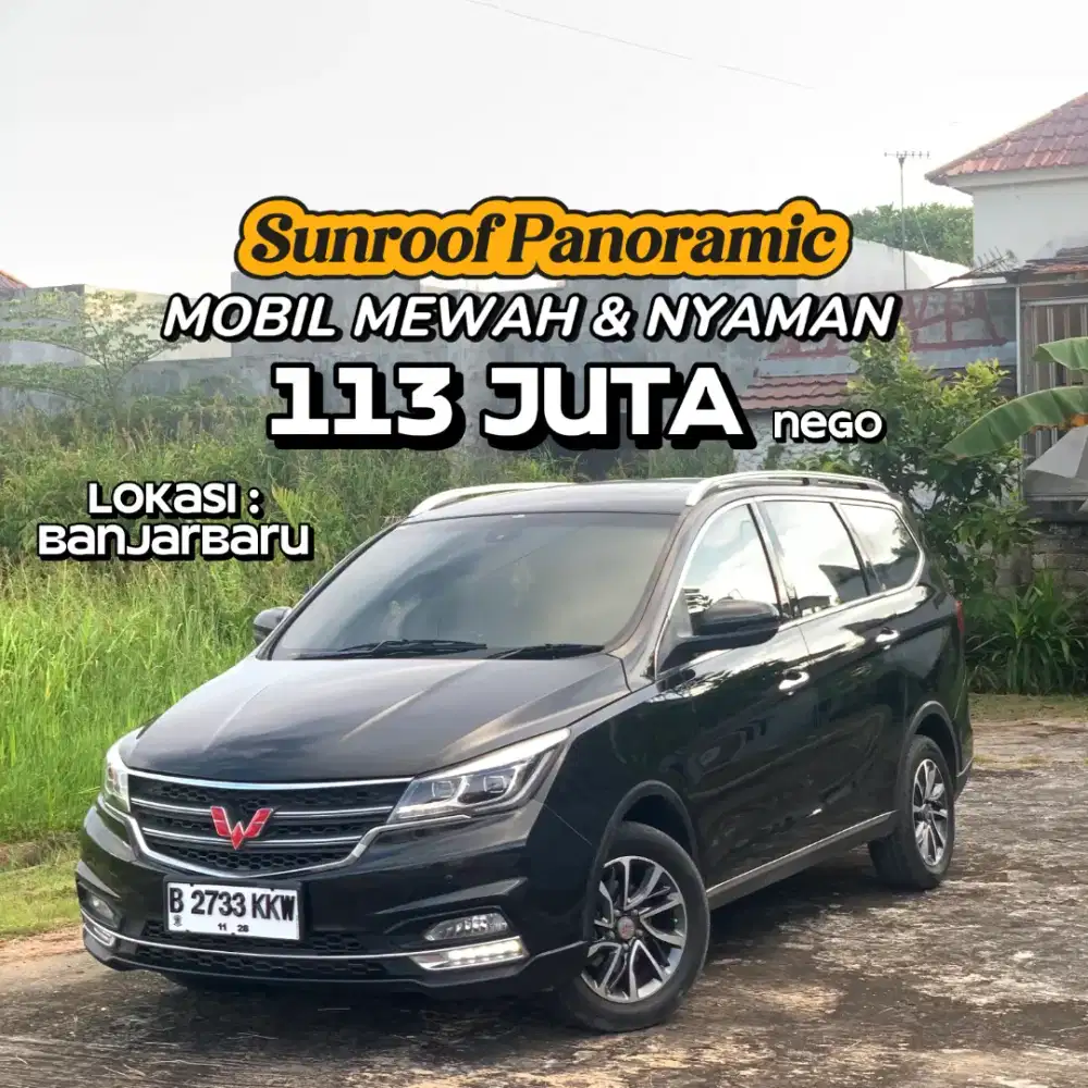 WULING CORTEZ PANORAMIC SUNROOF l MATIC LUX 2018