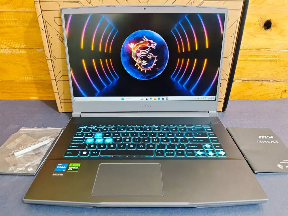 MSI Thin 15 B12VE Core i5-12450H RAM 16GB SSD 512GB RTX 4050 6GB 144Hz
