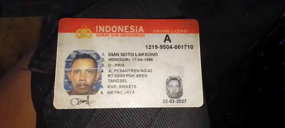 Siap jadi driver/supir mobil pribadi/mobil barang