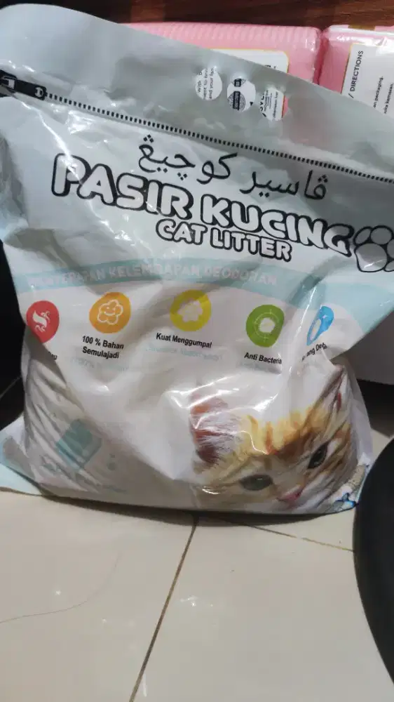 pasir hewan alas kandang