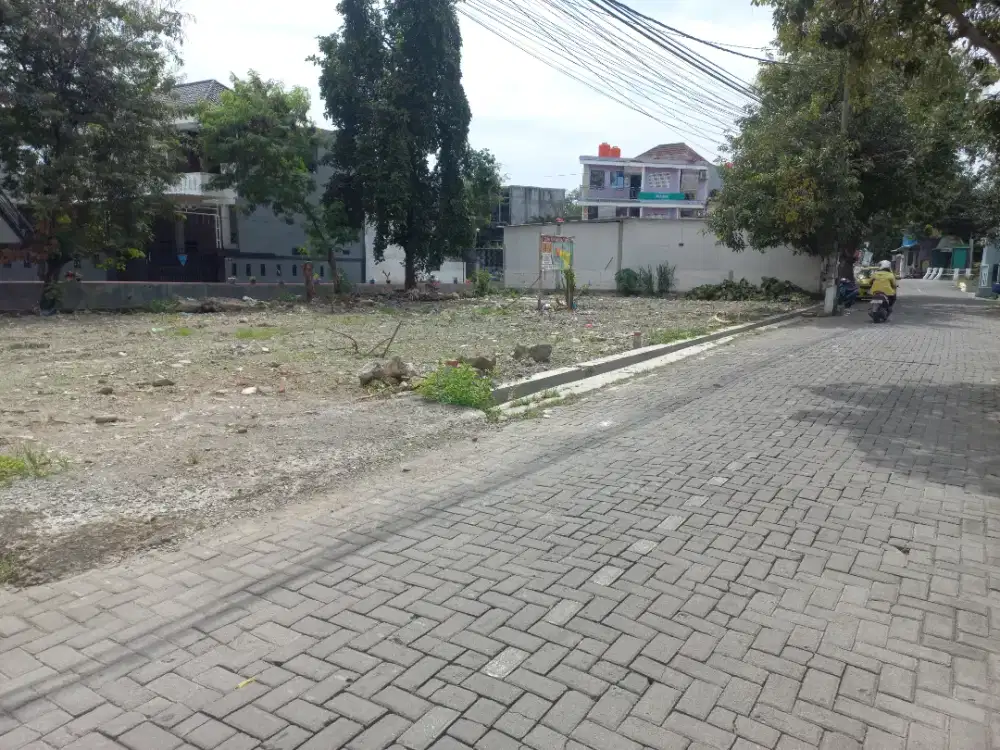 Tanah SHM ready siap baliknama lokasi datar strategis jalan lebar