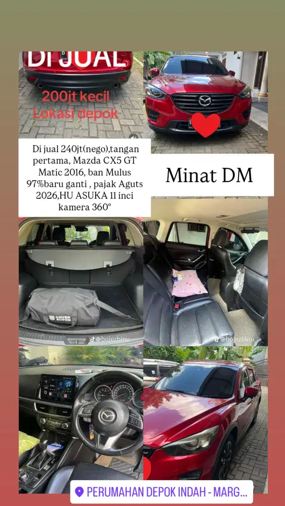 Mazda CX-5 2016 Bensin