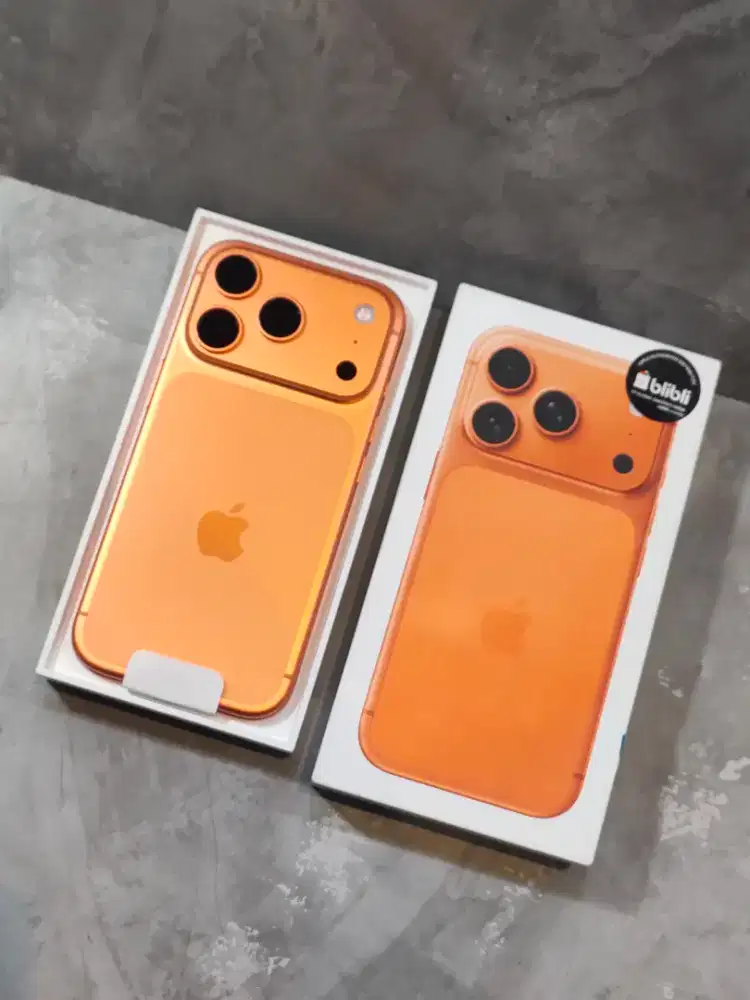 iPhone 17 Pro 256GB CosmicOrange iBox RESMI INDONESIA BNOB