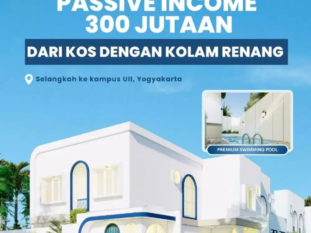 Kost Modern Jalan Kaliurang, Sleman – Dekat Kampus, Tinggi Untung