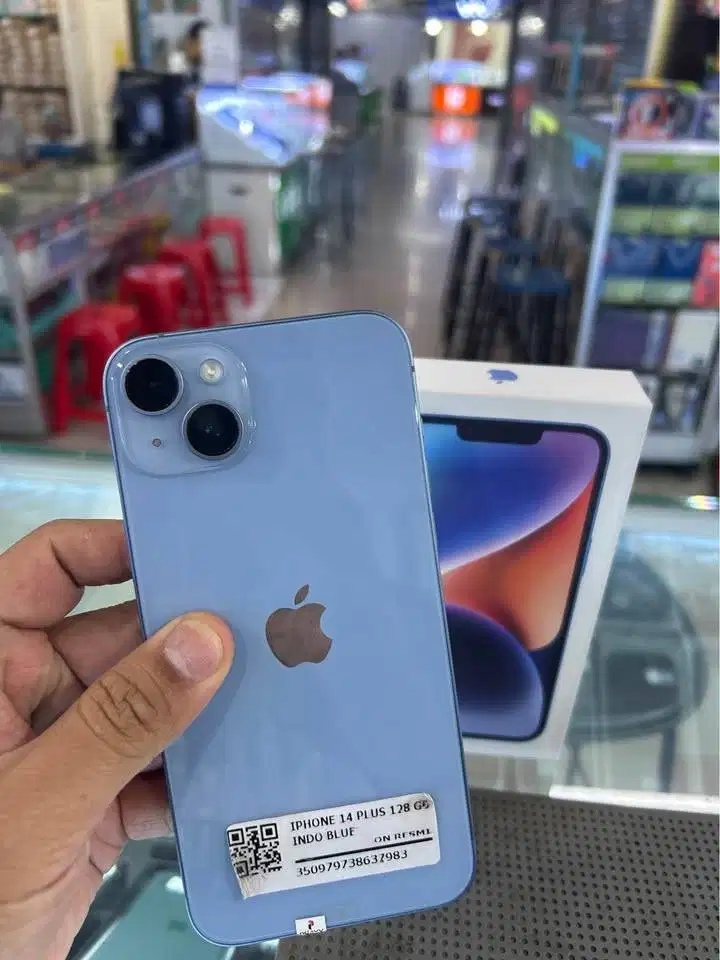 Iphone 14 Plus 128 GB IBOX (Sierra Blue) Joss Fullset