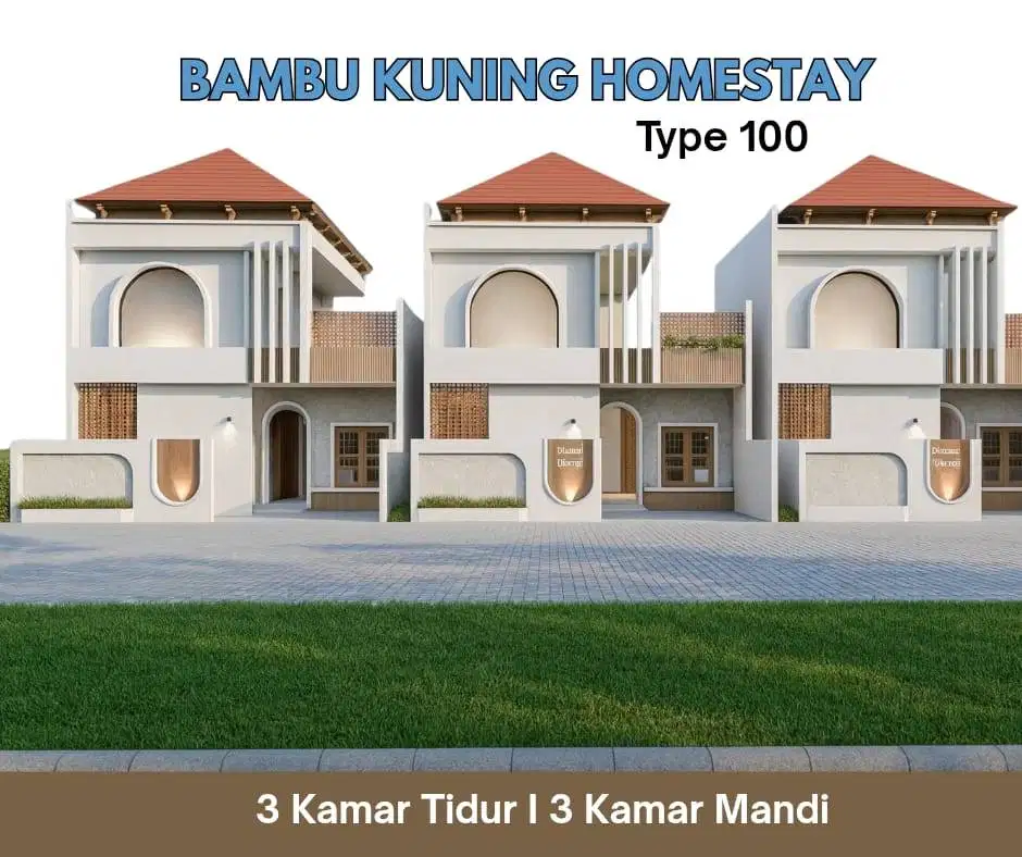 Tanah dan Homestay Lokasi SKIP UJUNG Bonus KOlam Renang