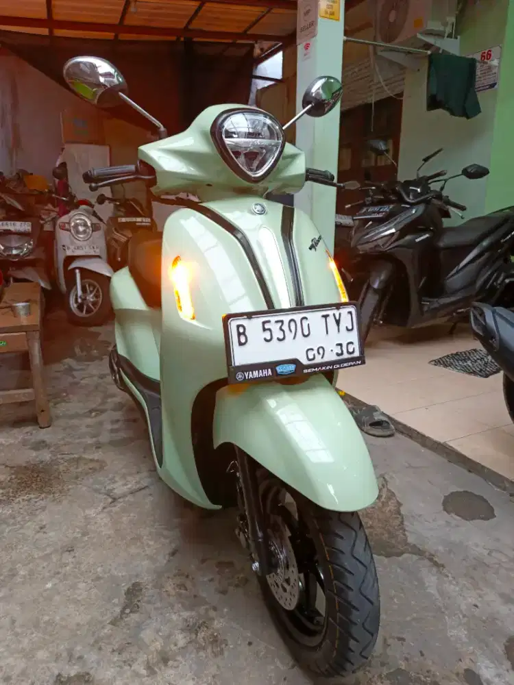 BLN 9 YAMAHA GRAND FILANO 2025 KM 1RB HRGA PAS BISA TT 2024 DI CILEDUG