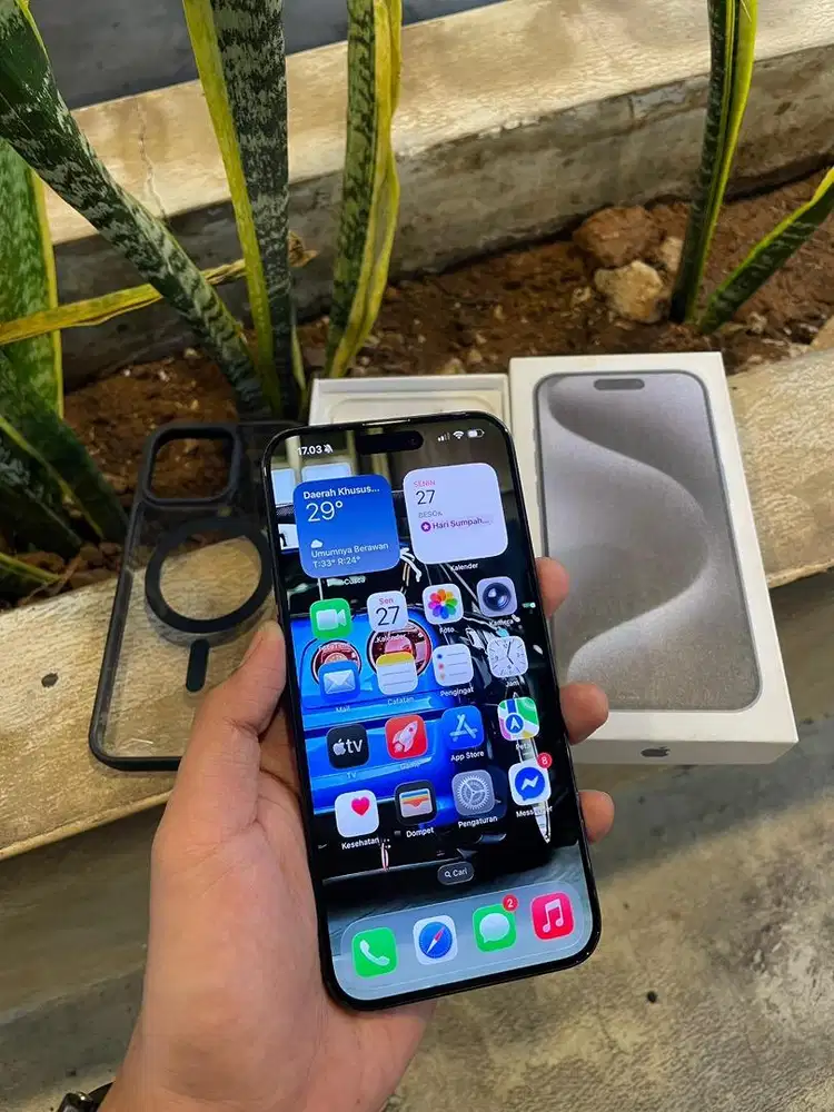 iphone 15 promax 256gb Bluetitanium