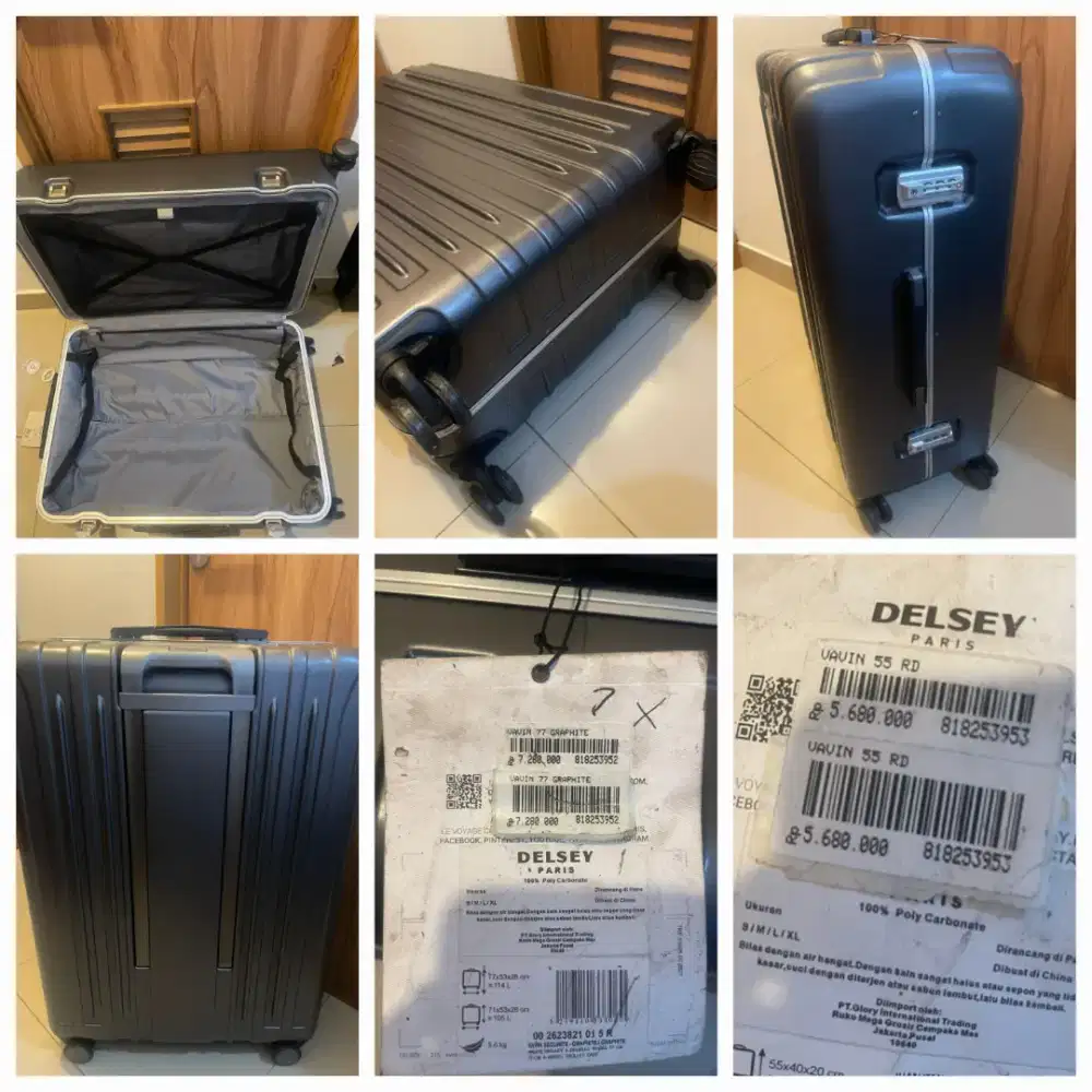 Koper delsey paris set 30 +  20