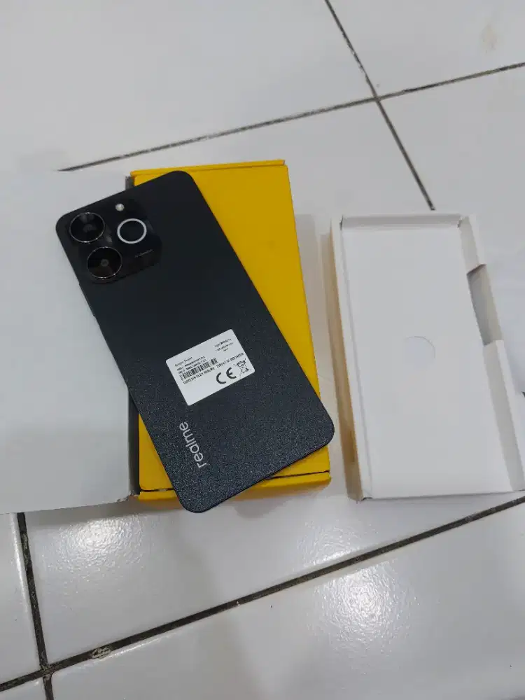 Realme note 70 ram 4+4/64 baru buka dus