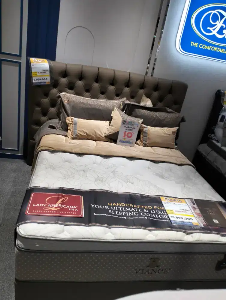 Cicilan Springbed Lady Americana bebas 1x cicilan