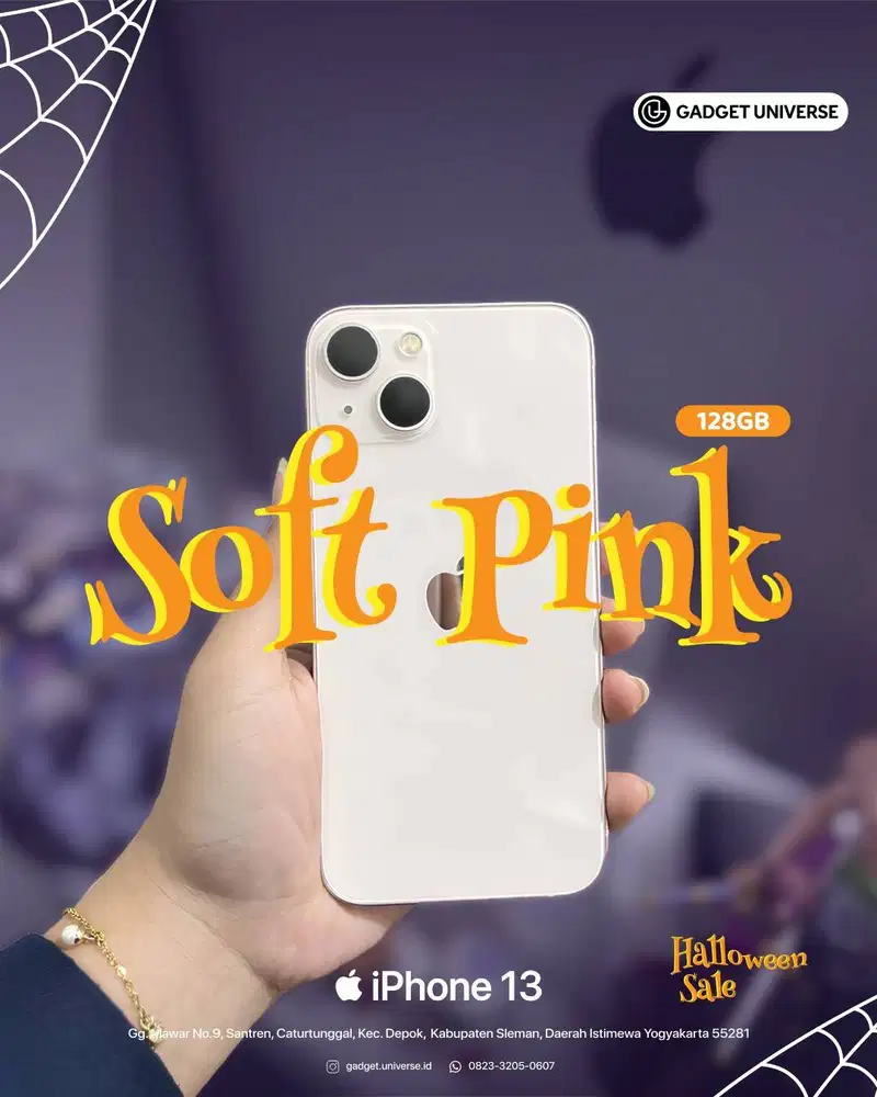 iPhone 13 128Gb iBox Fullset Mulus no Minus