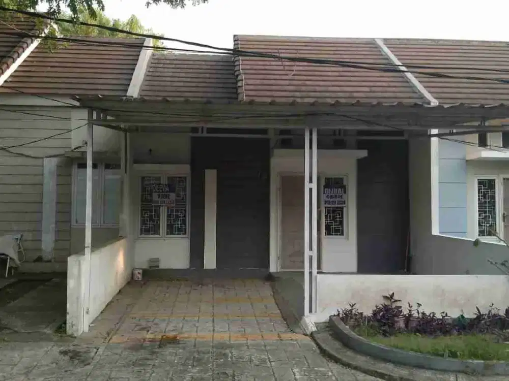 rumah siap huni cluster depan mutiara gading city bekasi