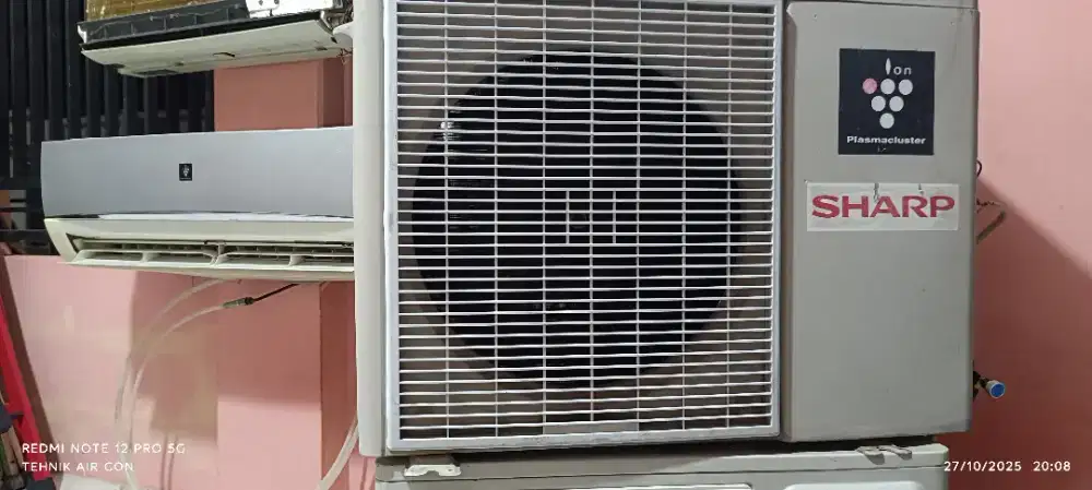 Ac sharp plasma 1.pk kondisi baik garansi VIP ( 1/2.THN )