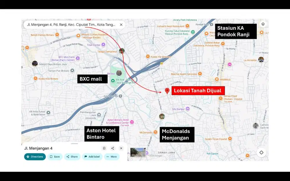 Tanah Sebagus ini di BINTARO?
