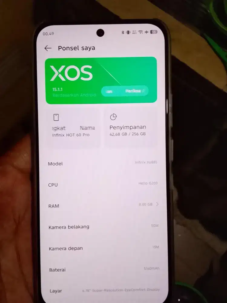 Infinix hot 60 pro 8/256gb