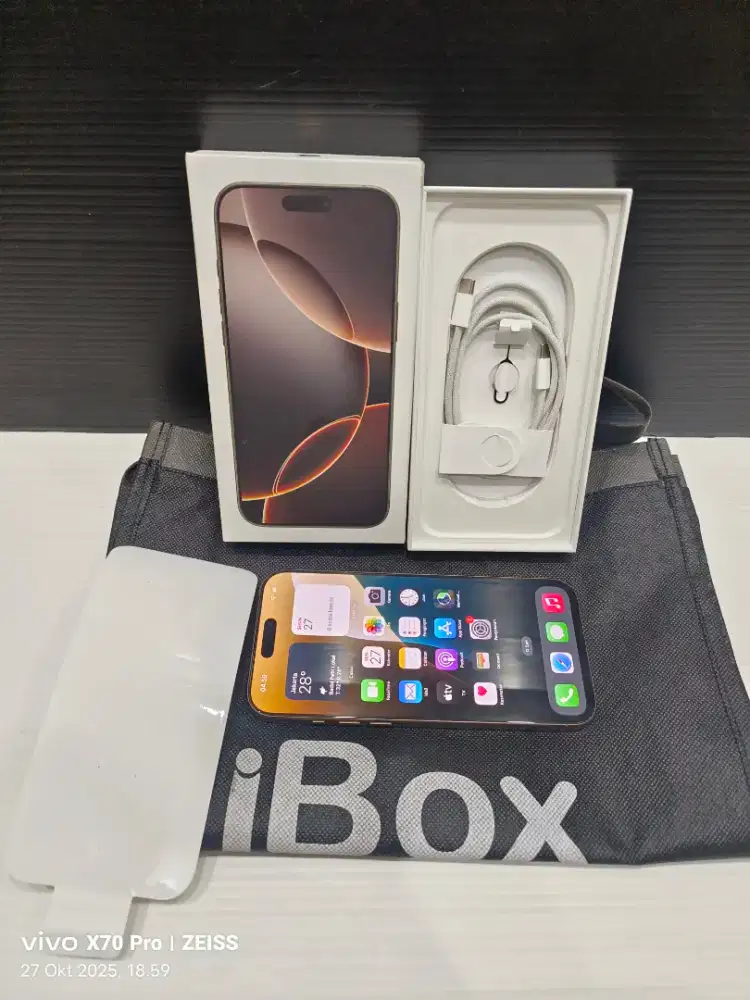 iphone 16 promax 512gb garansi resmi iBox april 2026 Bh 100%