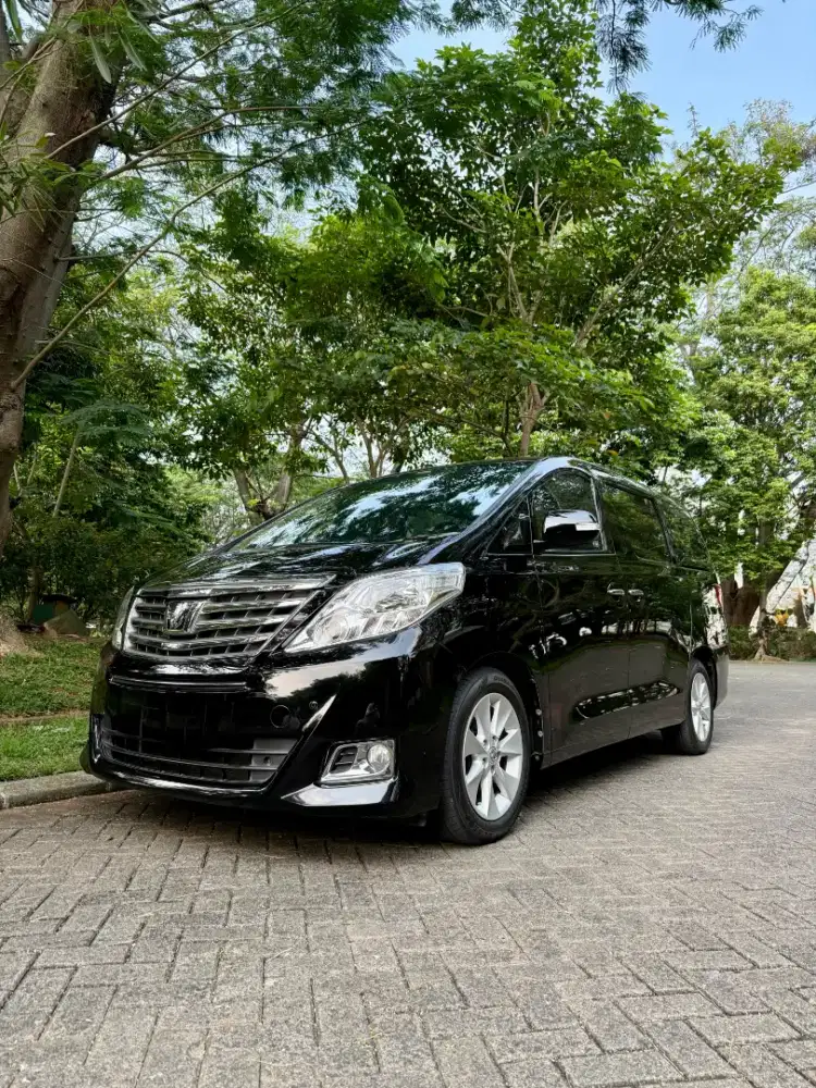 [CASH NETT KM-50RBAN] ATPM TOYOTA ALPHARD 2.4 G AT 2012 HITAM 2.5 2013