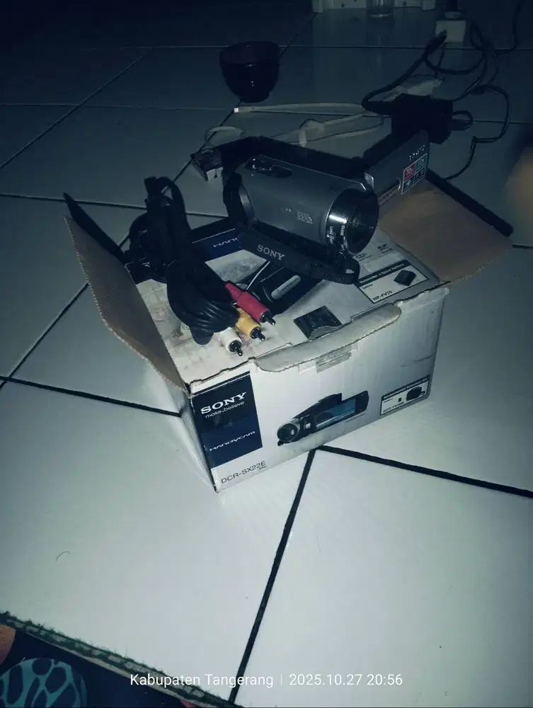 Handycam sony DCR-SX22E