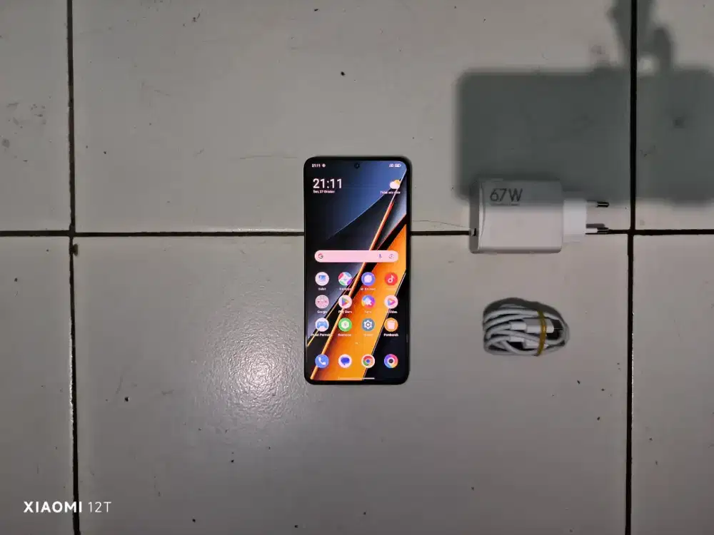 Poco X6 Pro Black 12/512 Unit + Charger
