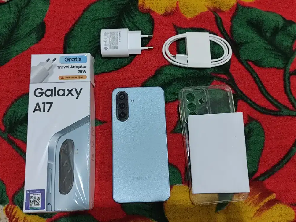 Samsung galaxy A17 8/128 2minggu pemakaian