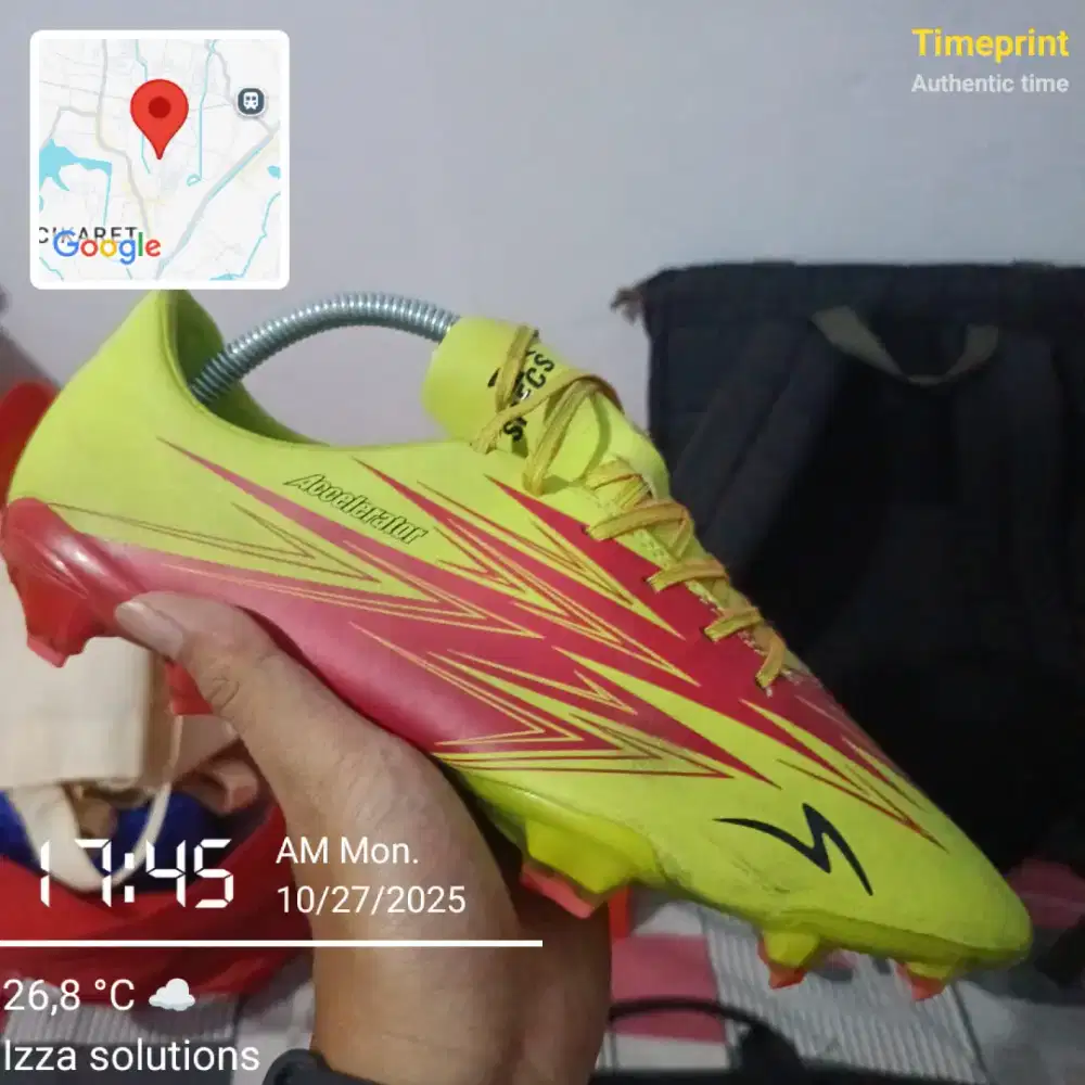 Sepatu Bola Specs Accelerator Lightspeed 3 size 41
