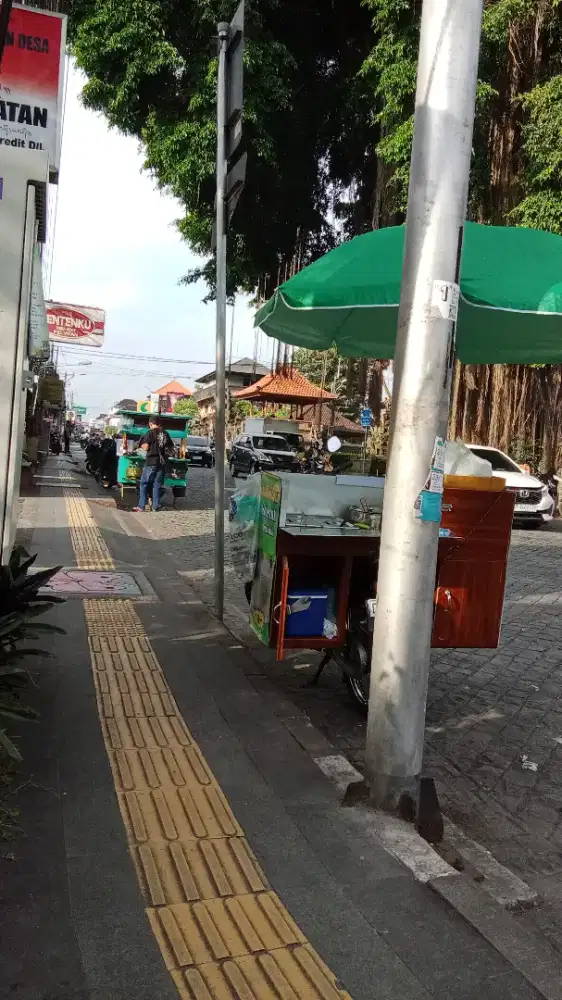 Jaga stan both rombong