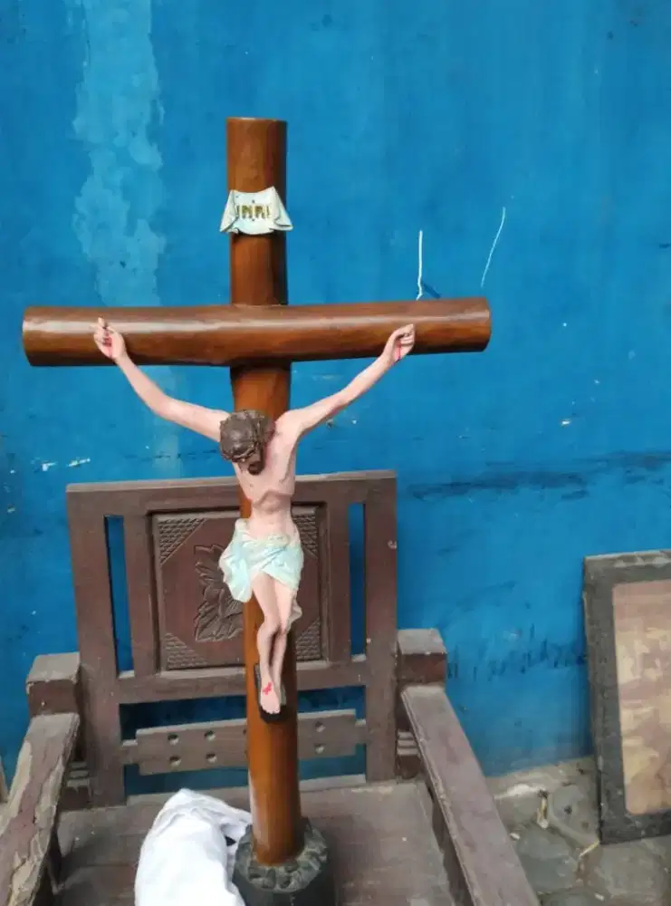 Jual, patung bunda maria ukuran 2 meter, malaikat Michael