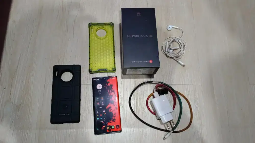 Huawei Mate 30 pro fullset ex Indo