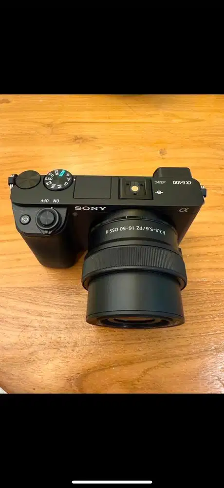 Sony a6400 lensa kit