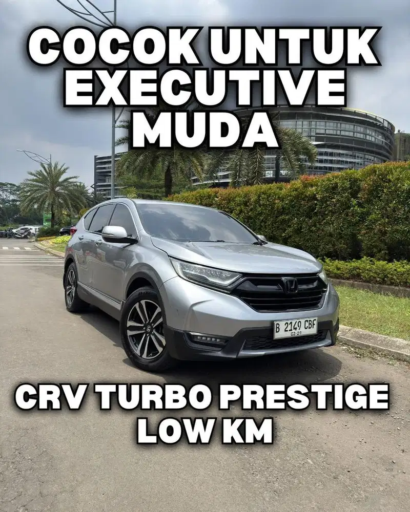 Forsale Honda CR-V Turbo Prestige Nik 2018 Low Km 50rb Service Record