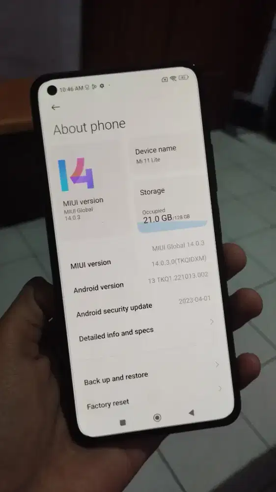 Xiaomi Mi 11 Lite 6/128