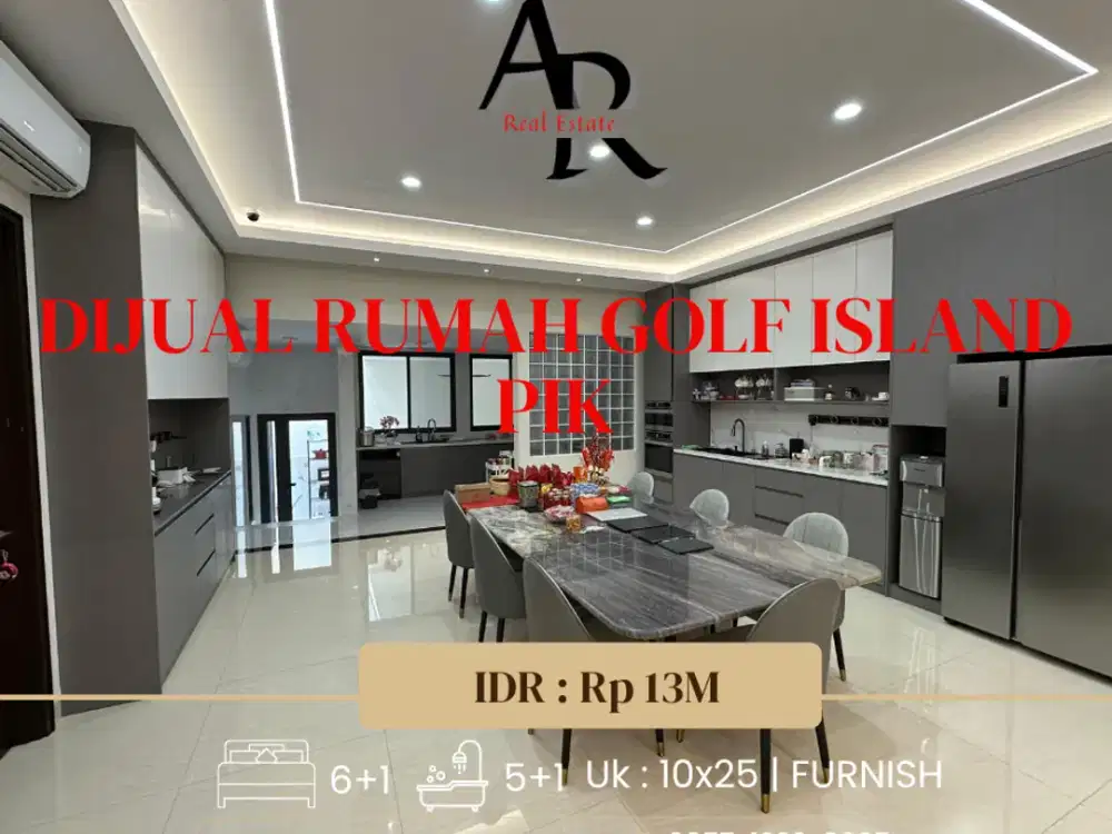 dijual Rumah Cantik Golf Island pik