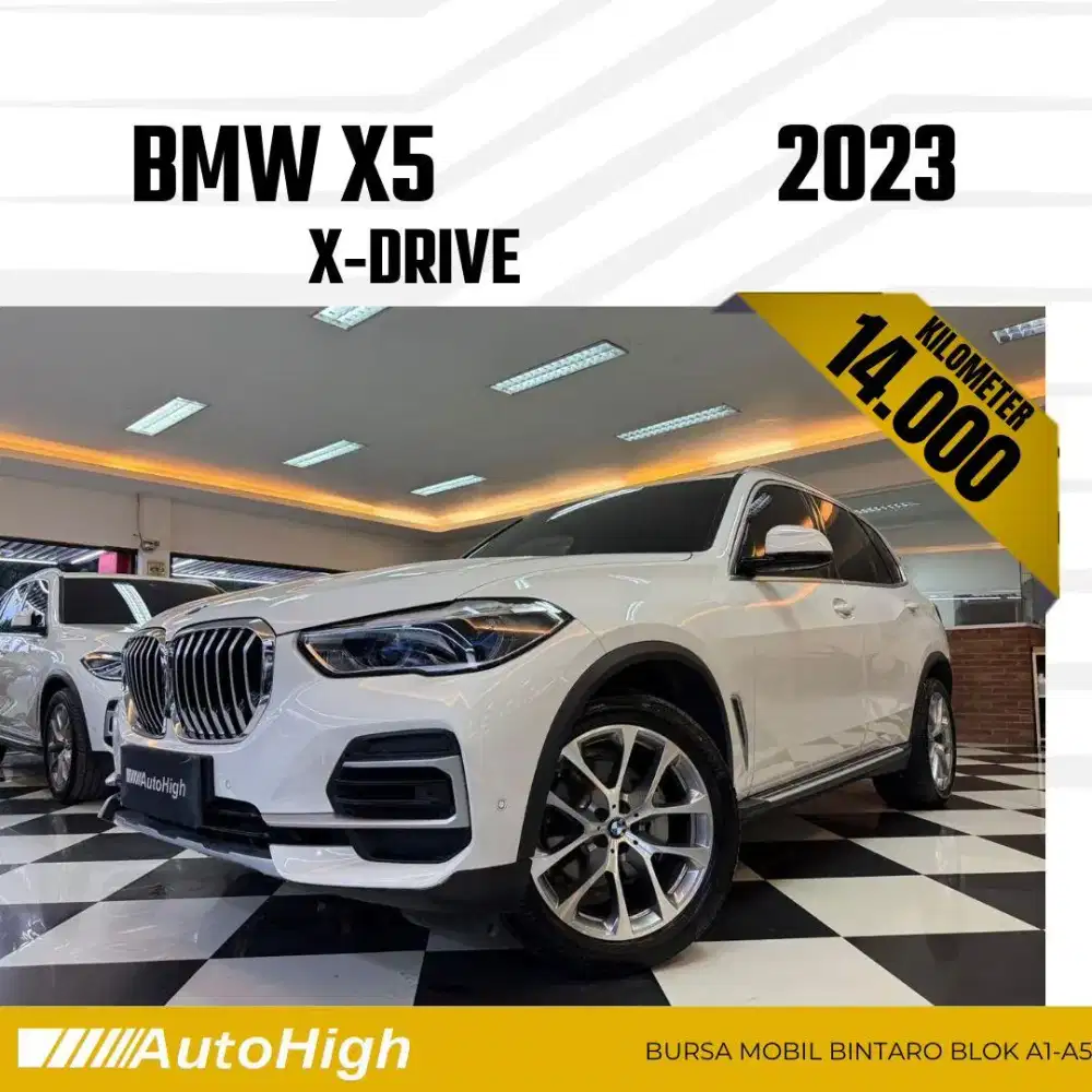 DP10% [Km14.000] X5 7Seater 2023 White / M-Sport Reg 2024 #AUTOHIGH