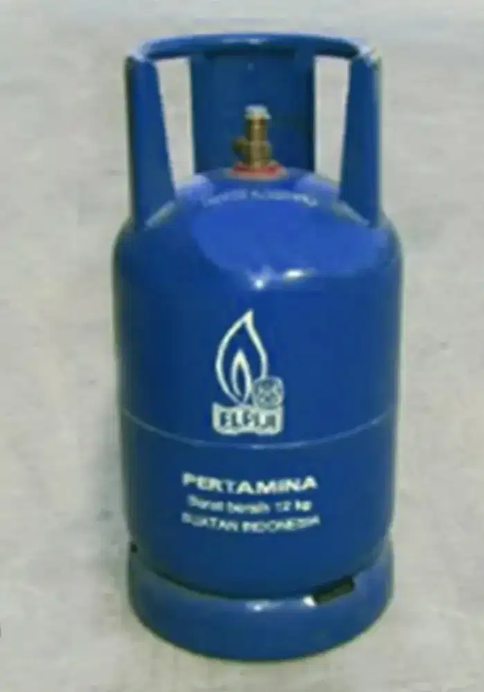 Tabung gas 12 kg biru dan pink, harga satuan