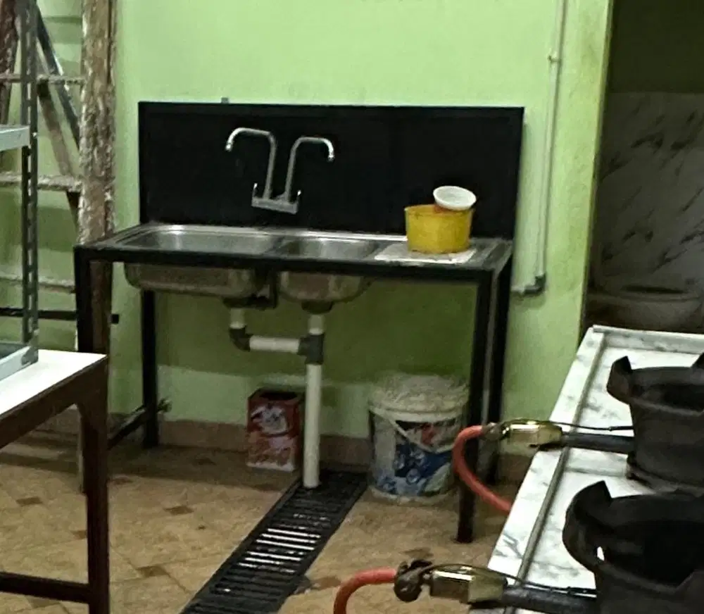 Wastafel cuci piring bahan tebal