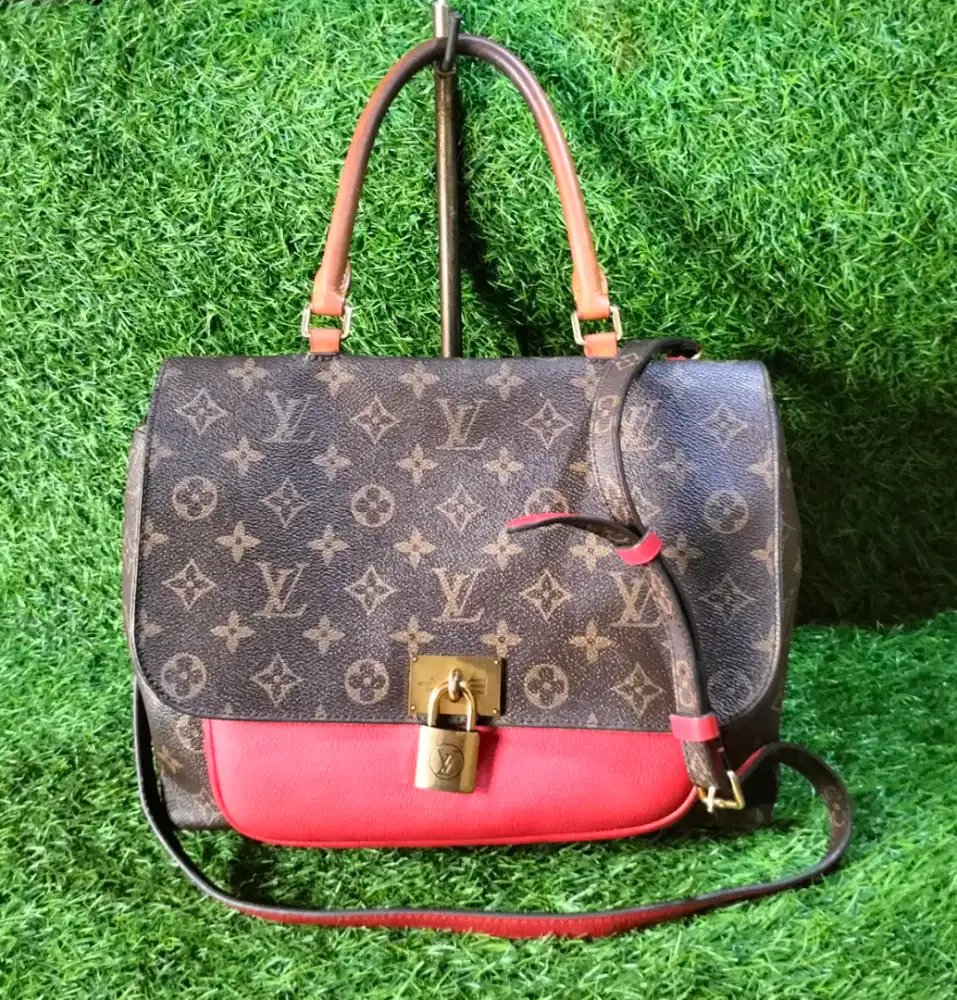 LV marignan red monogram