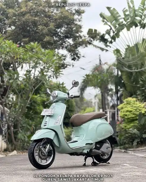 DIJUAL VESPA PRIMAVERA 150 IGET ABS LED TH 2023 PERFECT CONDITION