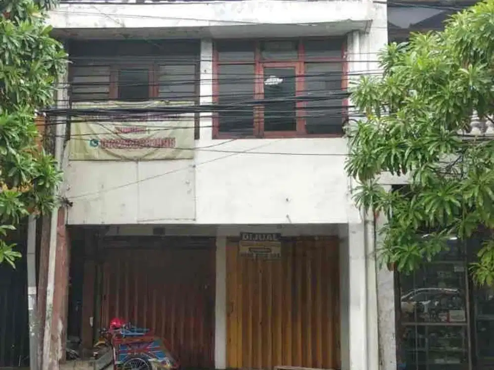 Dijual ruko lama3 lantai  kapasan di nol jalan raya